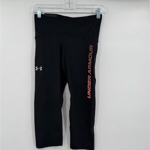 Under armor black capri pants small nwt